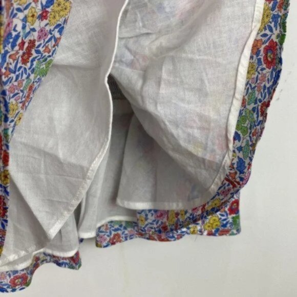 J.Crew x Liberty M Tank Top Favourite Flowers Print Floral Print Smocked - Picture 10 of 10